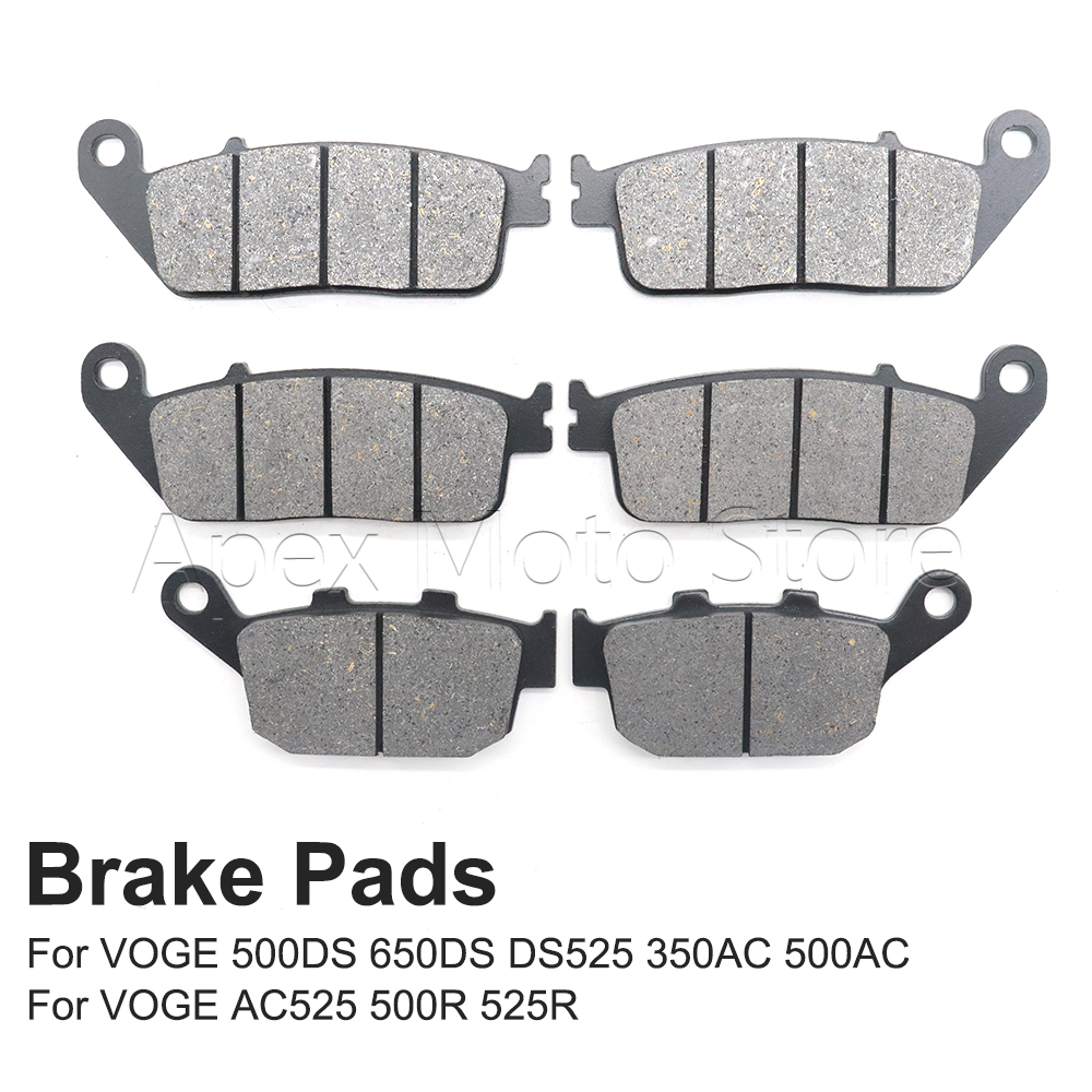 Motorcycle Brake Pads - VOGE 500DS 650DS DS525 350AC 500AC