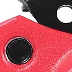 Front Rear Brake Caliper Bracket Kit - Elektrikli Scooter Disk Fren Kaliperi Kırmızı