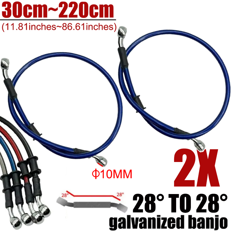 2X Üniversal 30cm-220cm 28 °   - Motorcycle Brake Cable incelemesi ve fiyatı