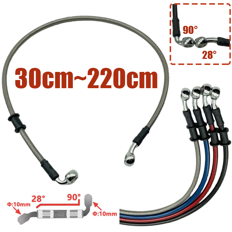 Gümüş 30cm - 220cm 28 ° -90 °  - Motorcycle Brake Cable incelemesi ve fiyatı