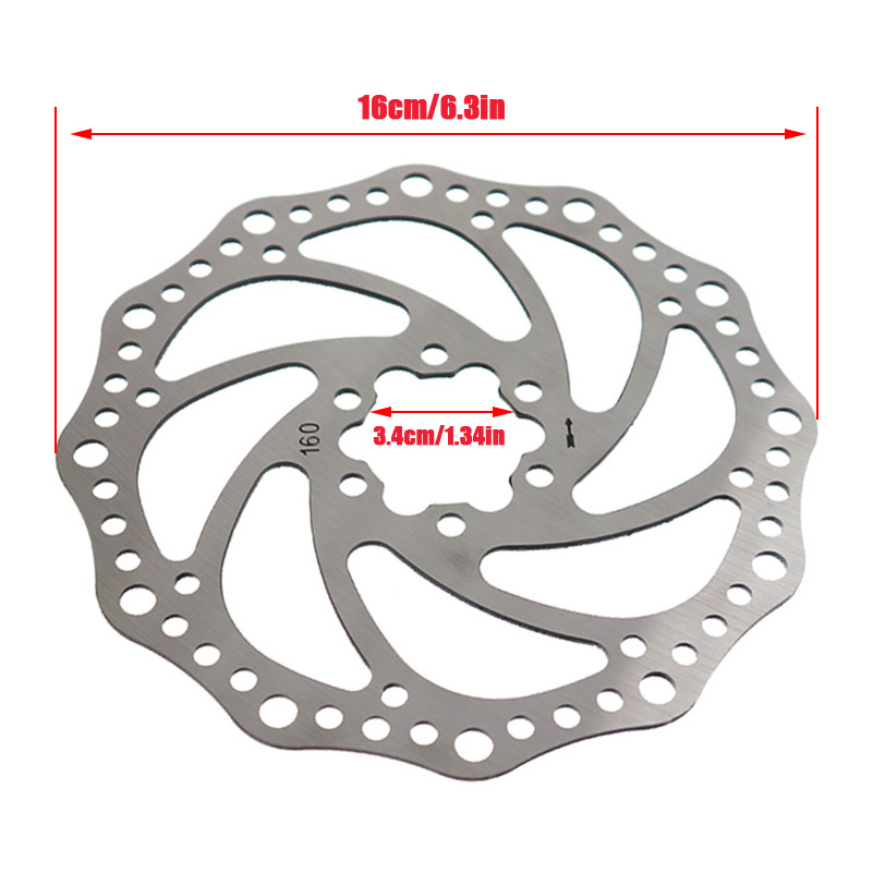 160 mm Dağ Bisikleti Fren Disk - Brake Pads Bike incelemesi ve fiyatı
